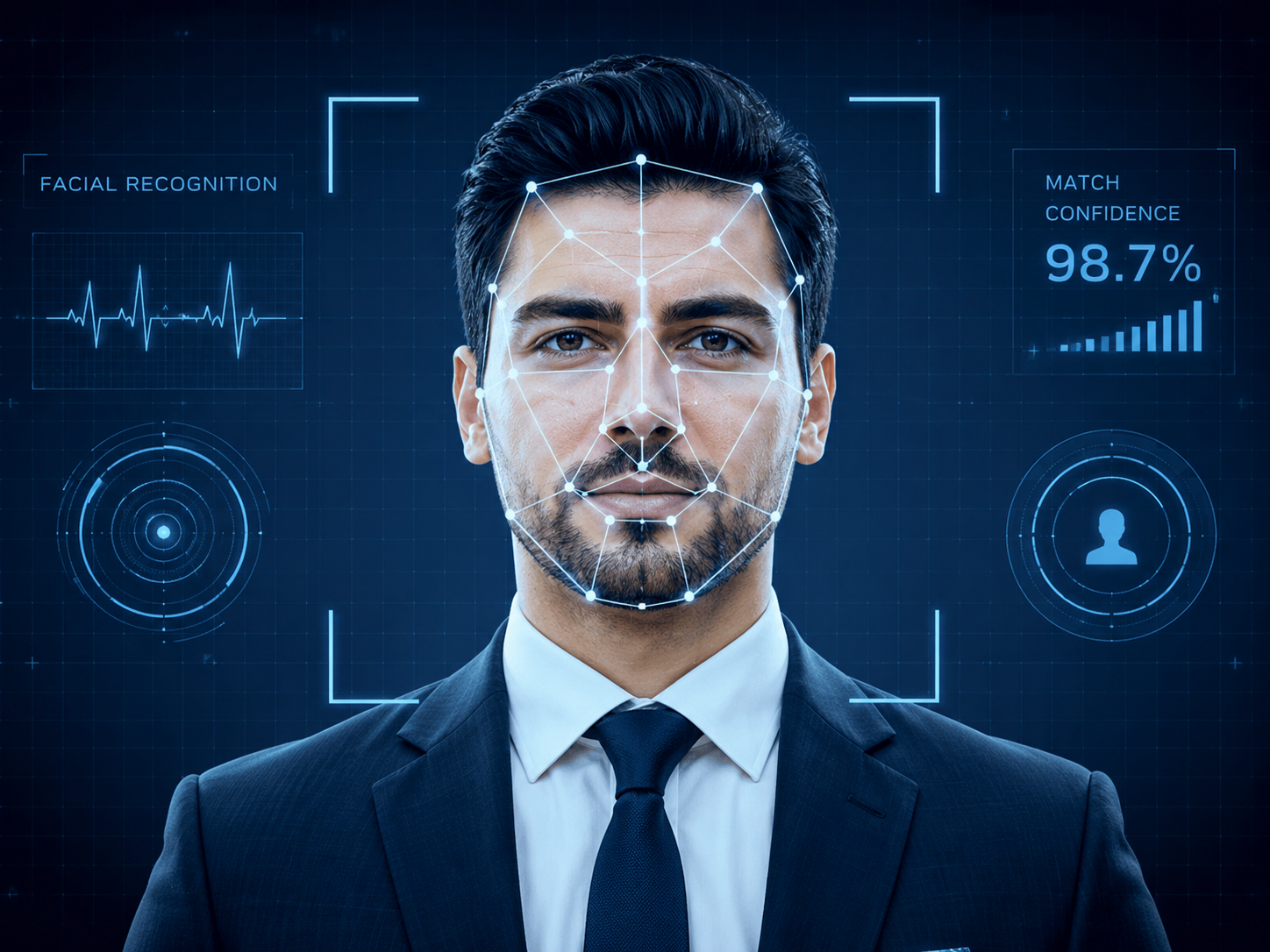 AI facial recognition match
